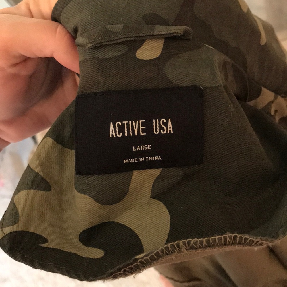 ACTIVE USA camo utility jacket - Picture 5 of 7